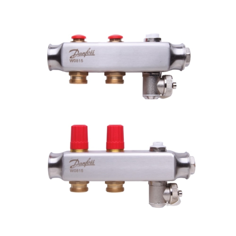 SSM-2 Колектор без ротаметрів  2 + 2 Danfoss