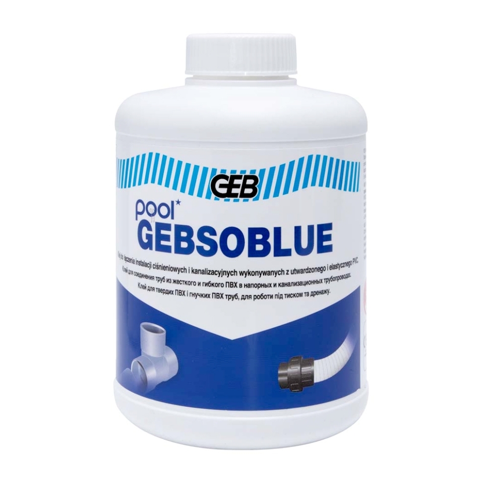 Клей  POOL  GEBSOBLUE  1 л  GEB SAS