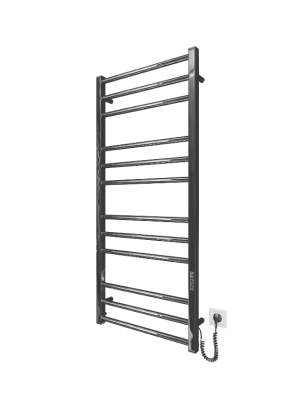 Електрична рушникосушарка Преміум Класік -I 1100x500/80 TR К таймер-регулятор чорний мат