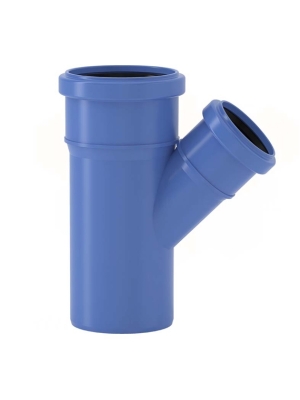 Трійник  редукційний  Ø125/50  45°  12 dB(A)  Valsir S.p.A. TRIPLUS® 