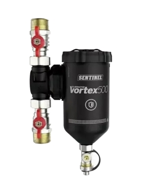 Vortex 500, сепаратор шламу Extra Large з магнітним уловлювачем, різьба 1 1/4