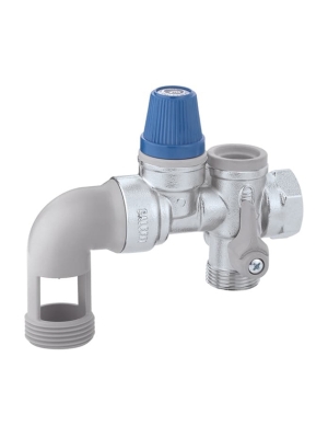 Установка запобіжна для бойлера горизонтальна Ø3/4″ Max. 120°C 7 bar Caleffi S.p.a.