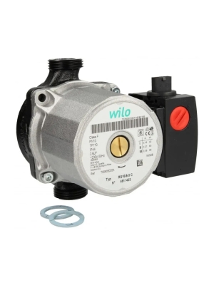 Циркуляційний насос WILO RS 25/6 (130) сірий корпус	