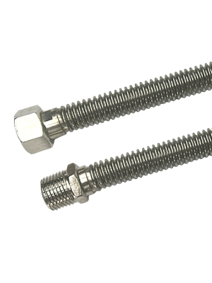 Шланг нержавіючий  для газу  ASI304 DN12 1/2