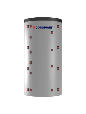 Теплоакумулятор (буферна ємність)  800 л  PUFFER 2 (2 теплообмінника)  VС (м`яка зйомна ізоляція)