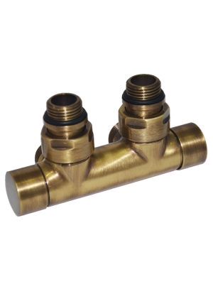 V48110MSB  Вузол відсікаючий TWIN BRUSH BRONZE  кутовий  Ø1/2