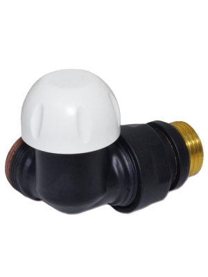 V175111EFS9005ODX  Термоклапан трьохосьовий  BLACK MATTE  Ø1/2