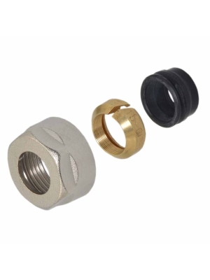 Гайка для мідної труби  UNIFIT  Ø15 мм x 3/4