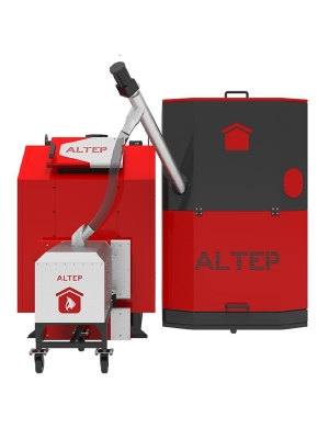 Котел Альтеп TRIO UNI Pellet Plus (з пальником Altep та шамотом) 150 кВт