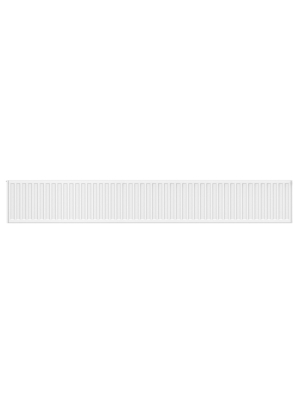 Радіатор сталевий  DeLonghi Compact Panel 11  TEK  300 x 2000 мм  1402 Ват  бокове підключення