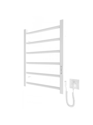 Електрична рушникосушарка HF Leeds  570x430 білий мат