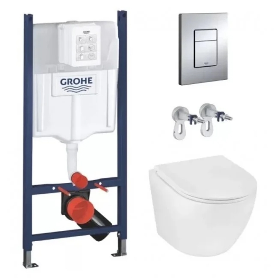 Grohe Комплект унітазу з установкою 4 в 1 Grohe Solido Even (3884966KH493736)
