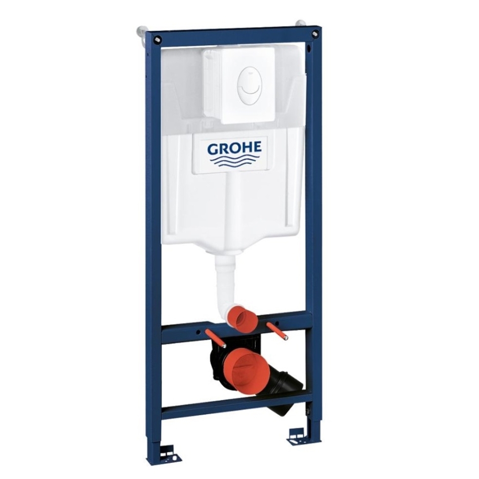 Grohe Rapid SL комплект 3-в-1 для унитаза (кнопка Skate Air) + 37131000 (38722001)