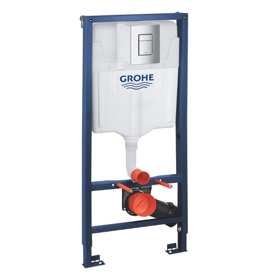 Grohe Rapid SL у зборі, для підвісного унітазу (кнопка Skate Cosmopolitan) (38772001)