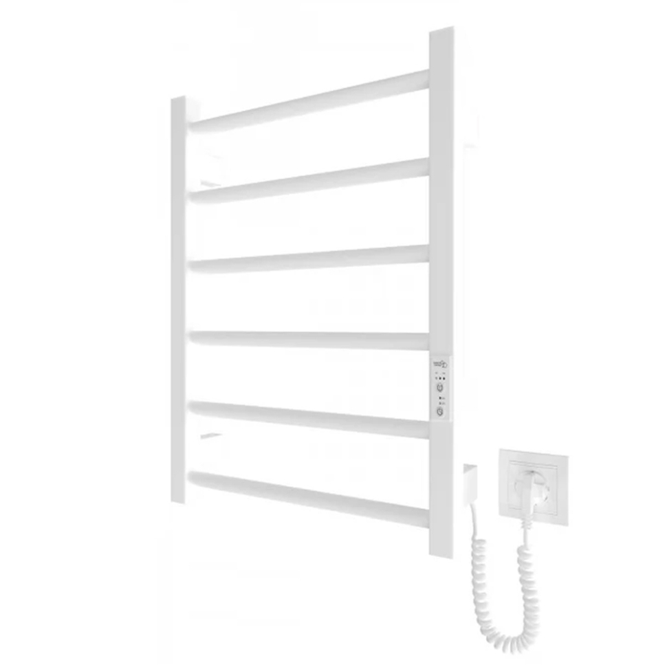 Електрична рушникосушарка HF Leeds  570x430 білий мат