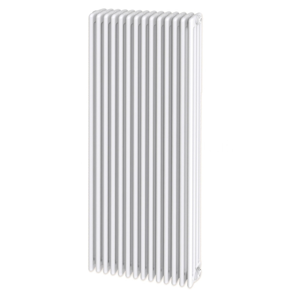 Сталевий трубчастий радіатор DeLonghi Multicolumn H=2000 4-14 (секцій) нижнє підключення 1/2