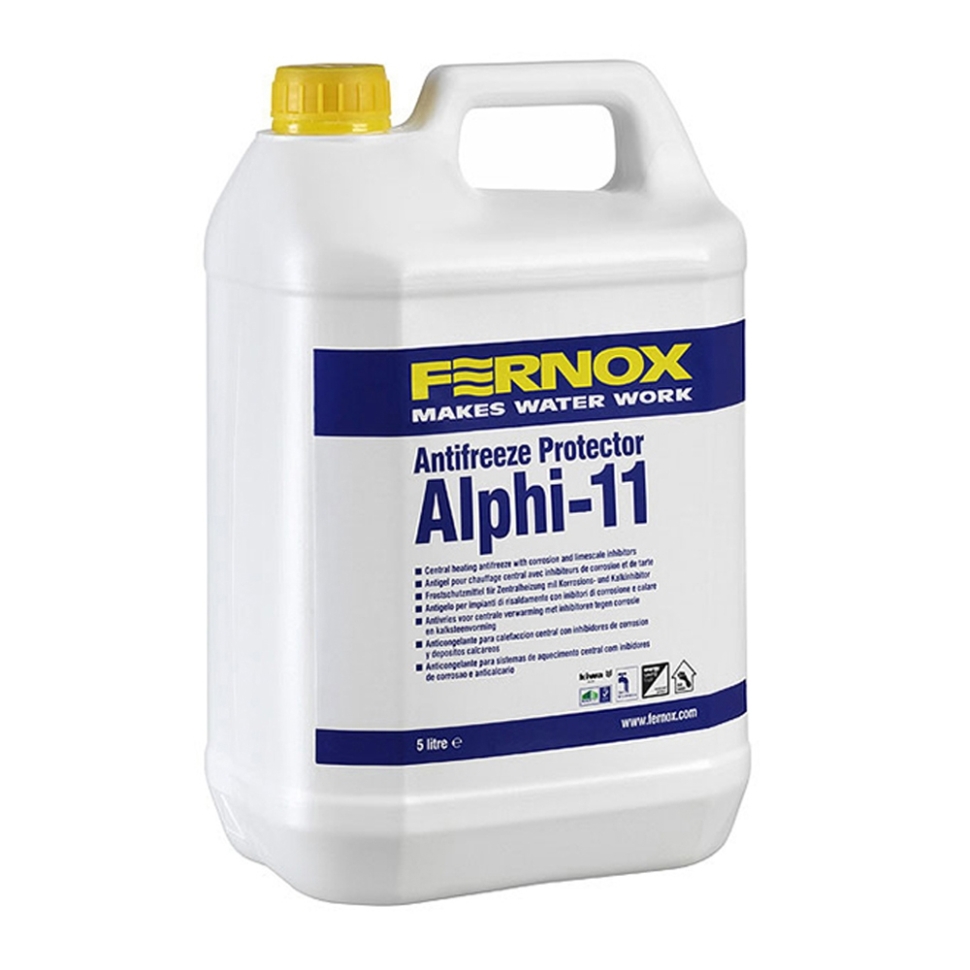 Антифриз Fernox Alphi-11 5л для захисту систем опалення від замерзання, концентрат