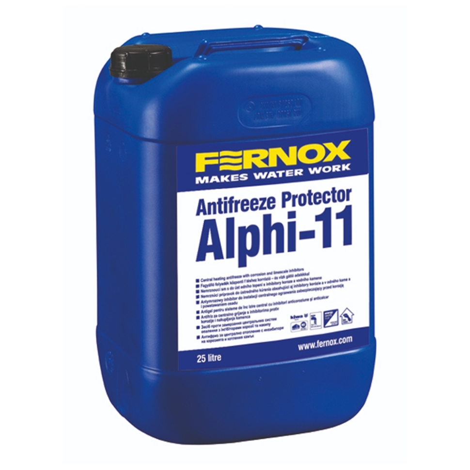 Антифриз Fernox Alphi-11 25л для захисту систем опалення від замерзання, концентрат