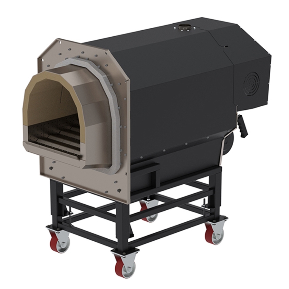 Пелетний пальник KVIT Optima Mega 500 PLUM eco TOUCH 850