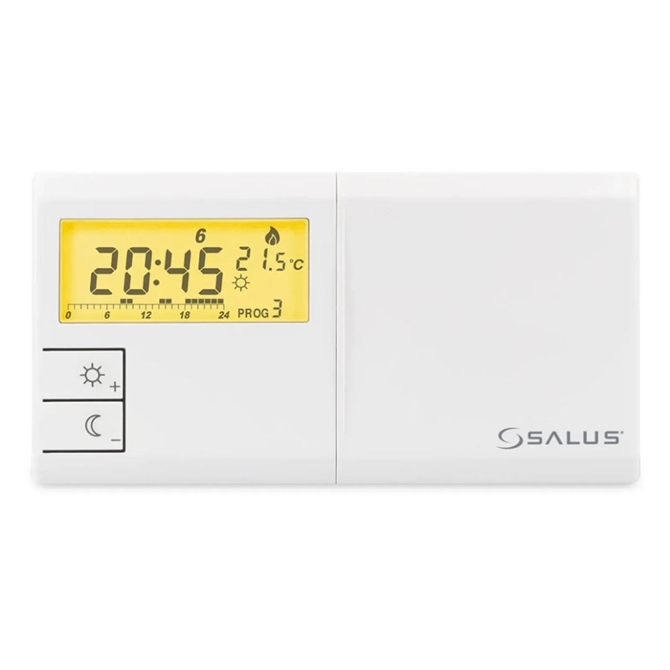 Тижневий програматор температури SALUS 091FLv2, дротовий