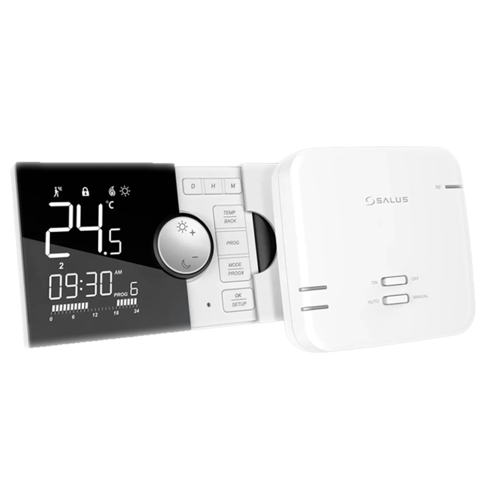 Тижневий програматор температури SALUS 091Pro, дротовий