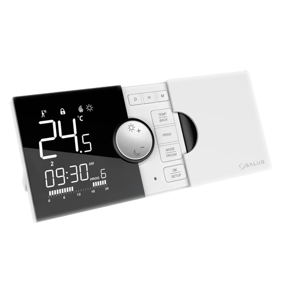 Тижневий програматор температури SALUS 091Pro-RF, бездротовий