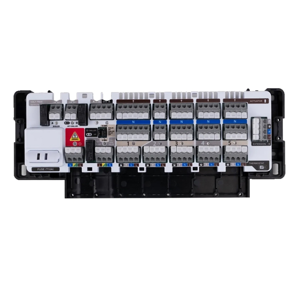 Центр комутації SALUS CB500 на 5 зон, дротовий, 230 V